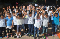 بالصور: كرنفال عيد الأضحى المبارك في المدرسة العمرية الرملة